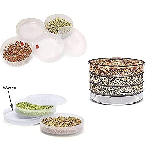 Sprout Maker with 4 Compartments