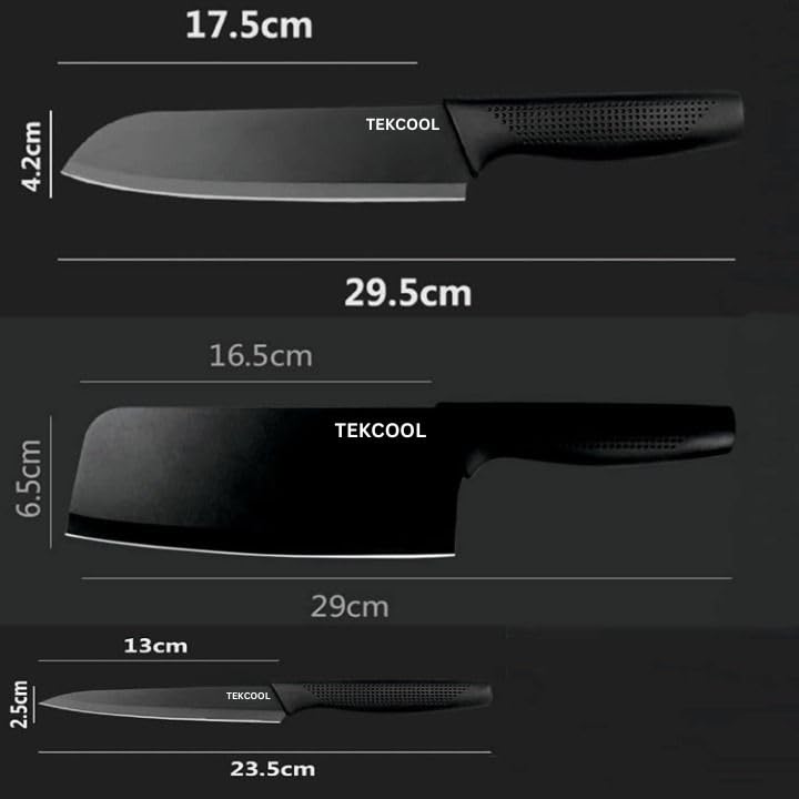 Stainless Steel 3Pcs Knife Set