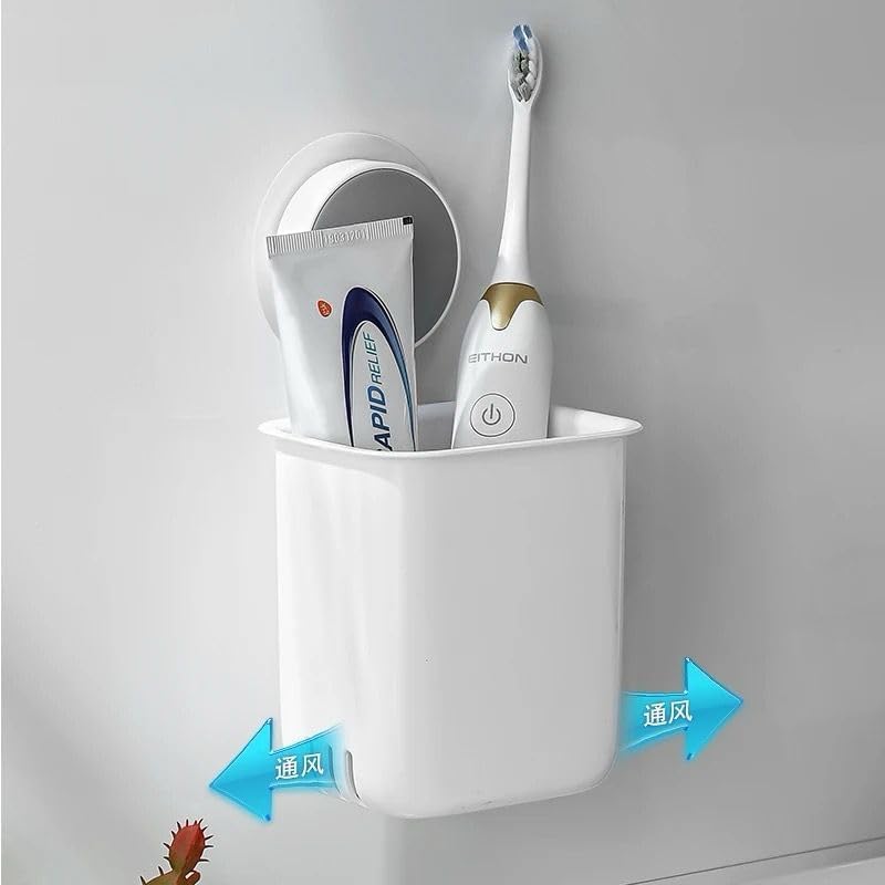 Wall Mounted Toothbrush Holder (2pcs)