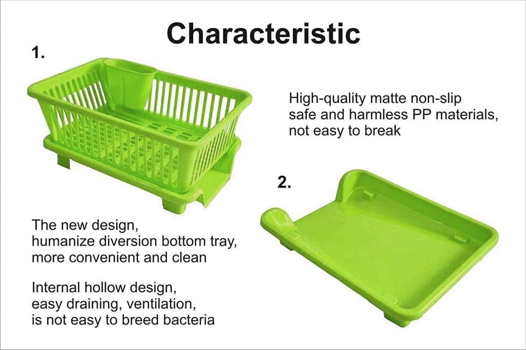 Kitchen Dish Drainer Rack