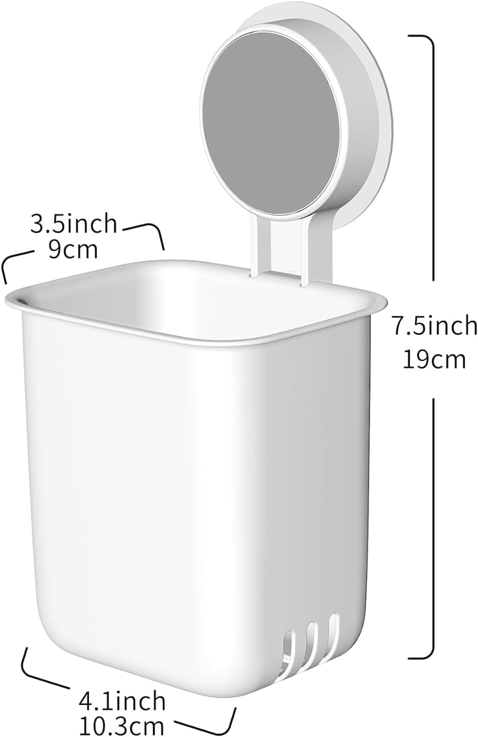 Wall Mounted Toothbrush Holder (2pcs)