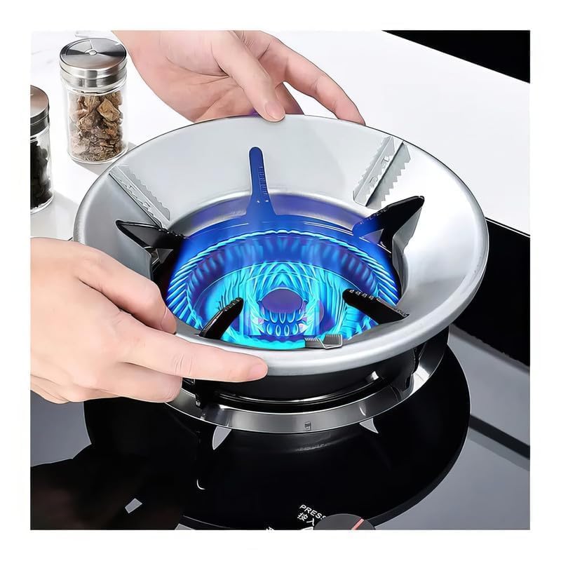 Gas Saver Burner Stand (Silver)