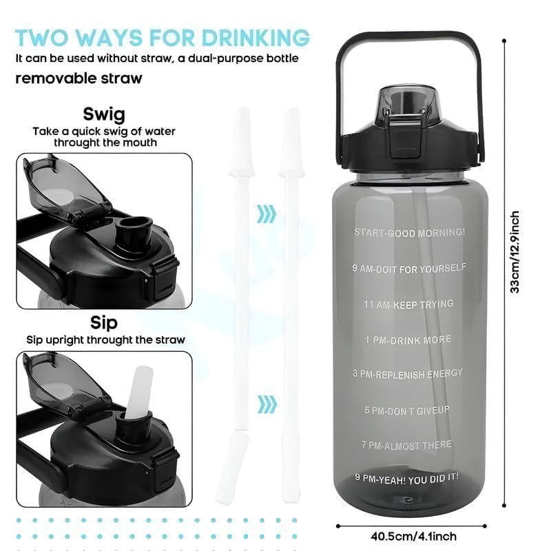 Transparent Water Bottle (2 Litres)