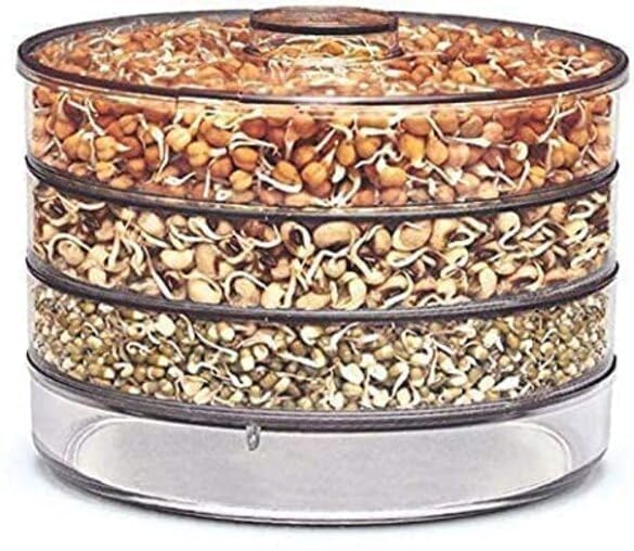 Sprout Maker with 4 Compartments