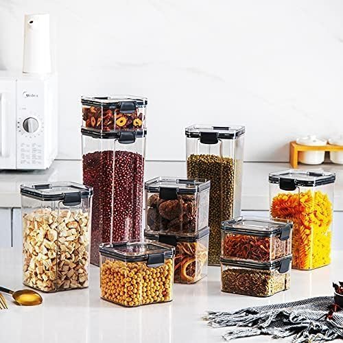 Air Tight Kitchen Containers Set (1700ml)