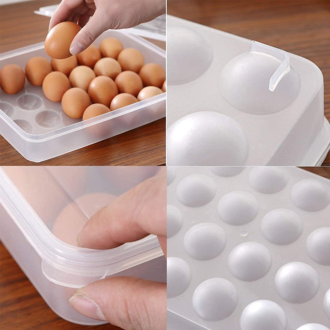 Grid Egg Storage Box