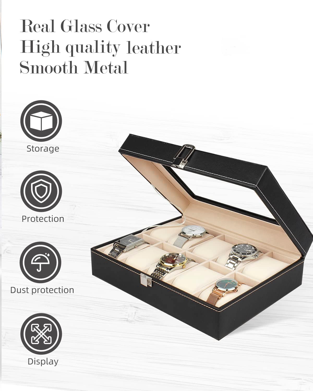 Watch Box Organizer (10 Slots)