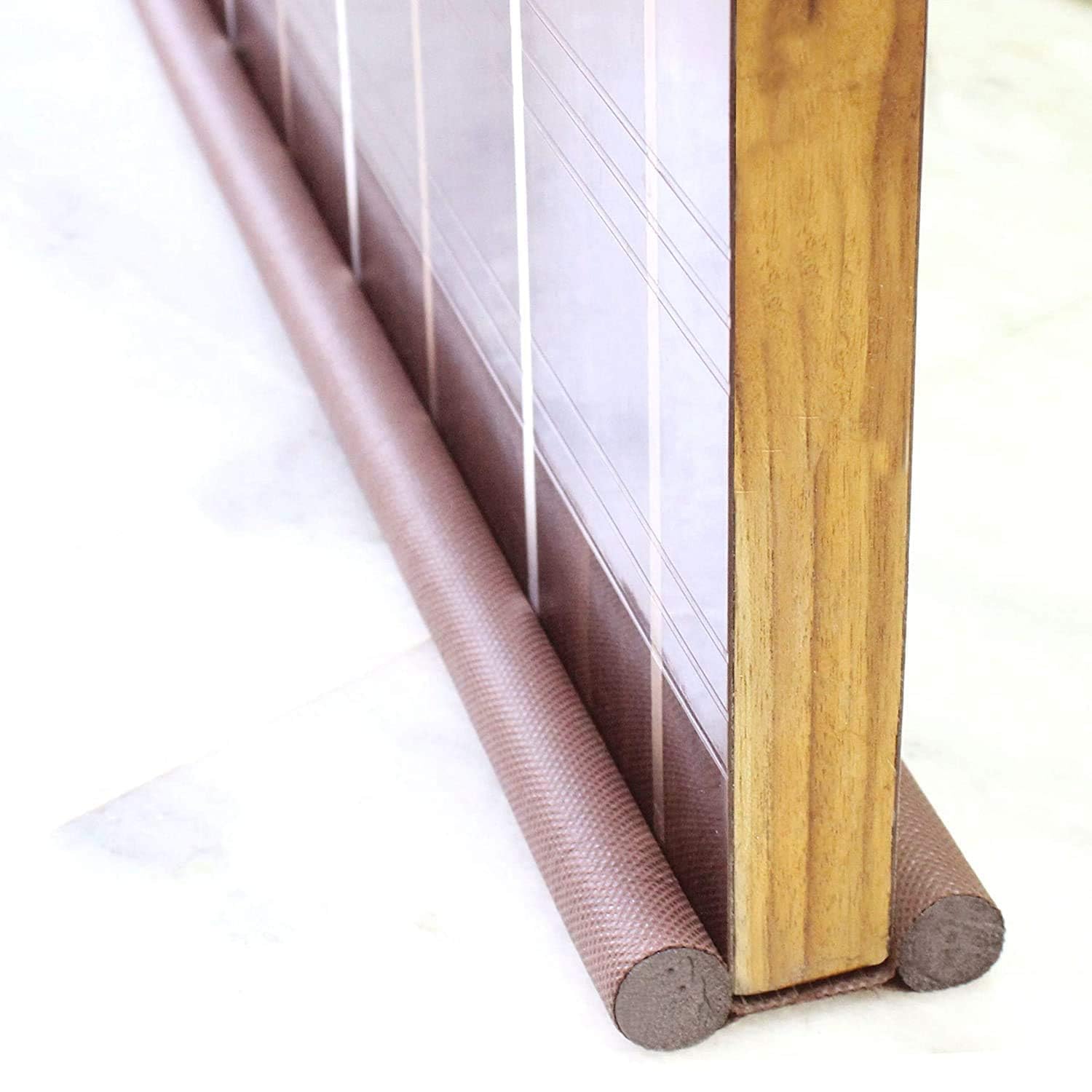 39Inch Door Bottom Gap Filler Strip (Brown)