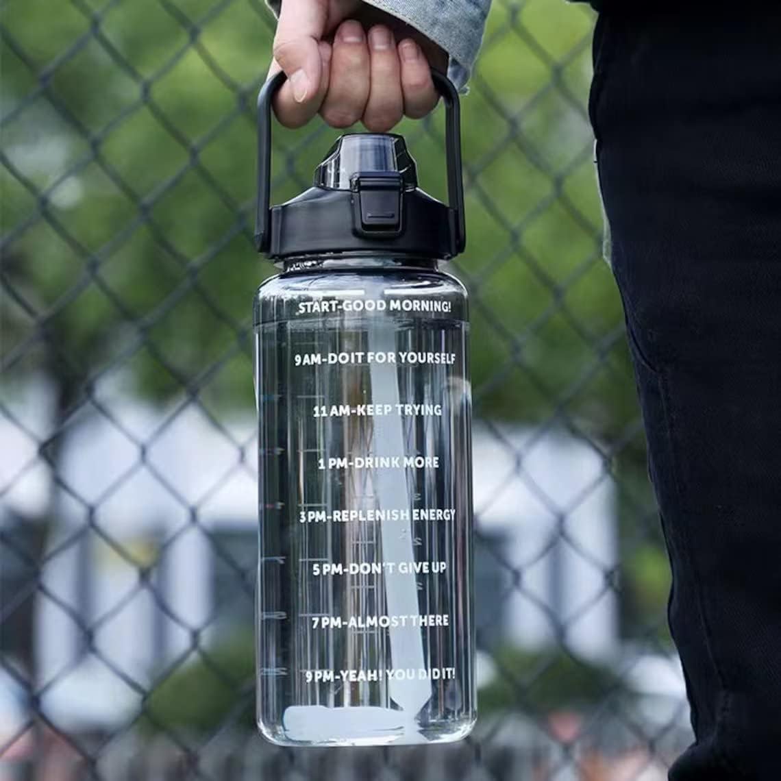 Transparent Water Bottle (2 Litres)