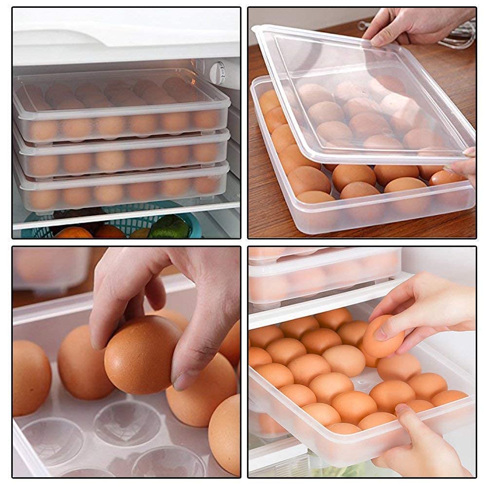 Grid Egg Storage Box