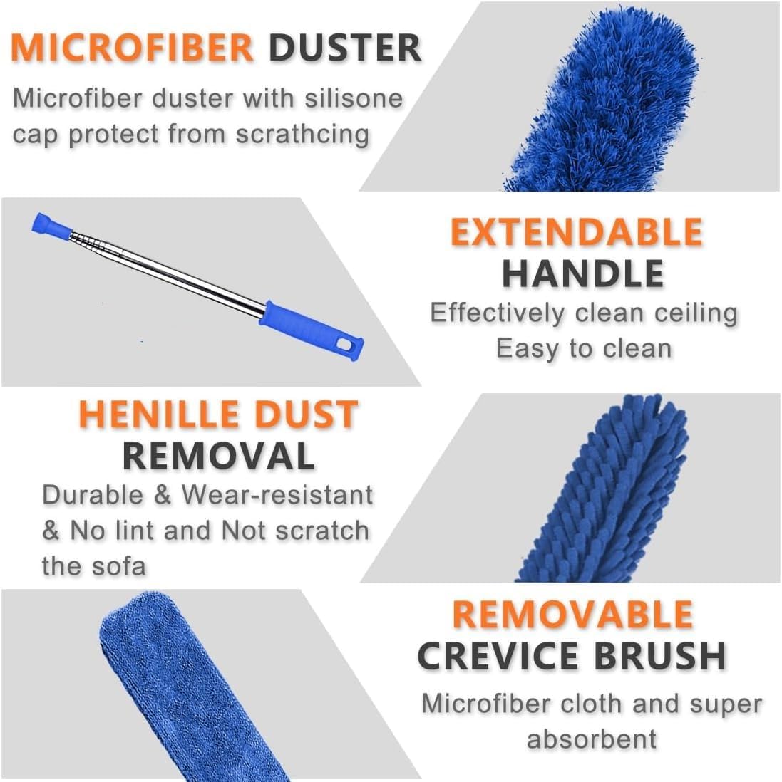 3 in 1 Feather Duster