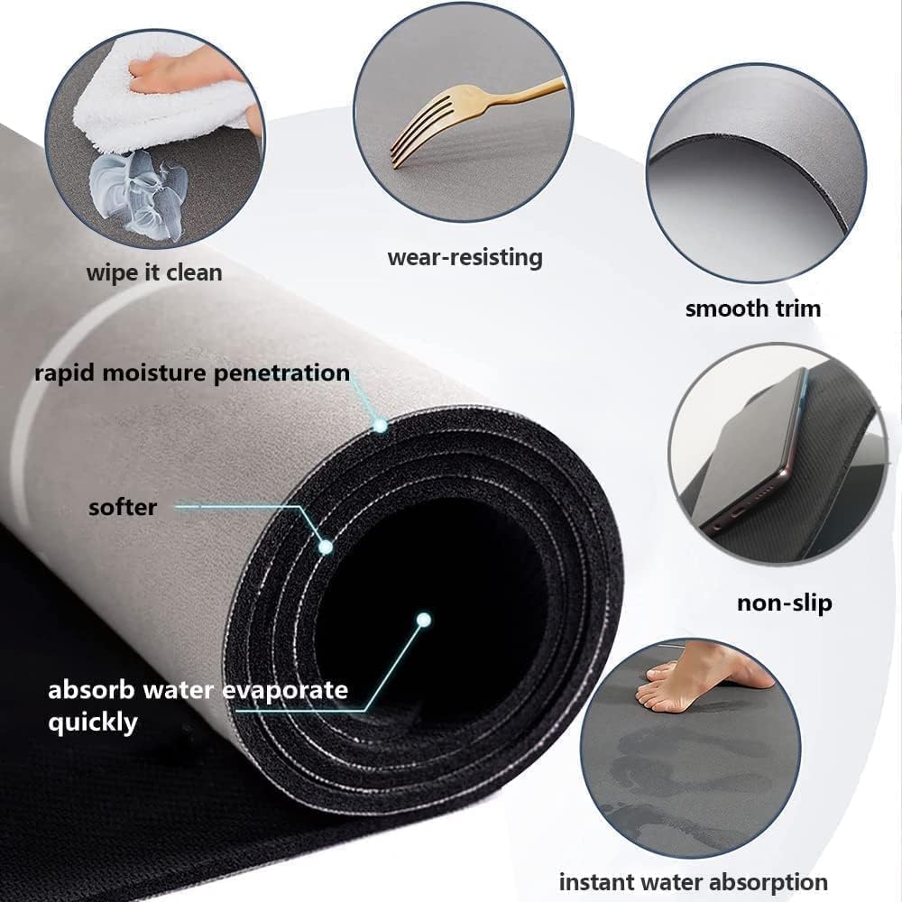 Waterproof Kitchen Floor Mats (2pc)