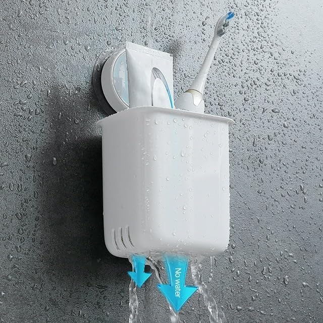 Wall Mounted Toothbrush Holder (2pcs)