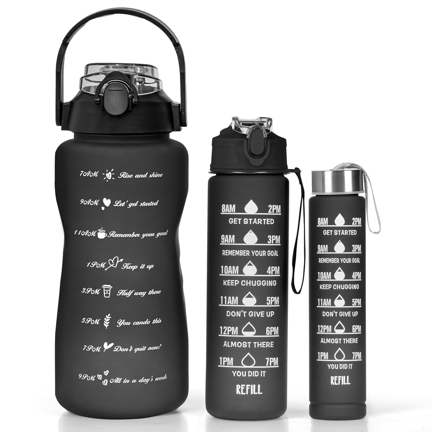 Water Bottle - 3Pcs