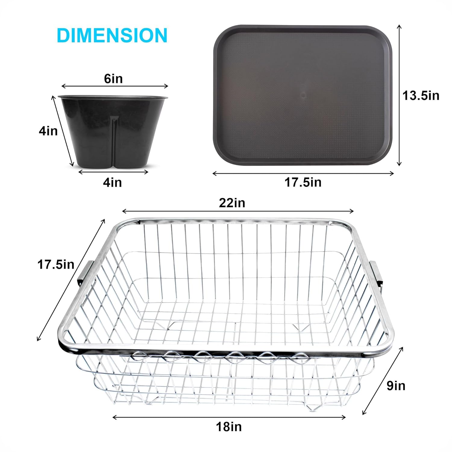 Utensil Drainer Stand for Kitchen