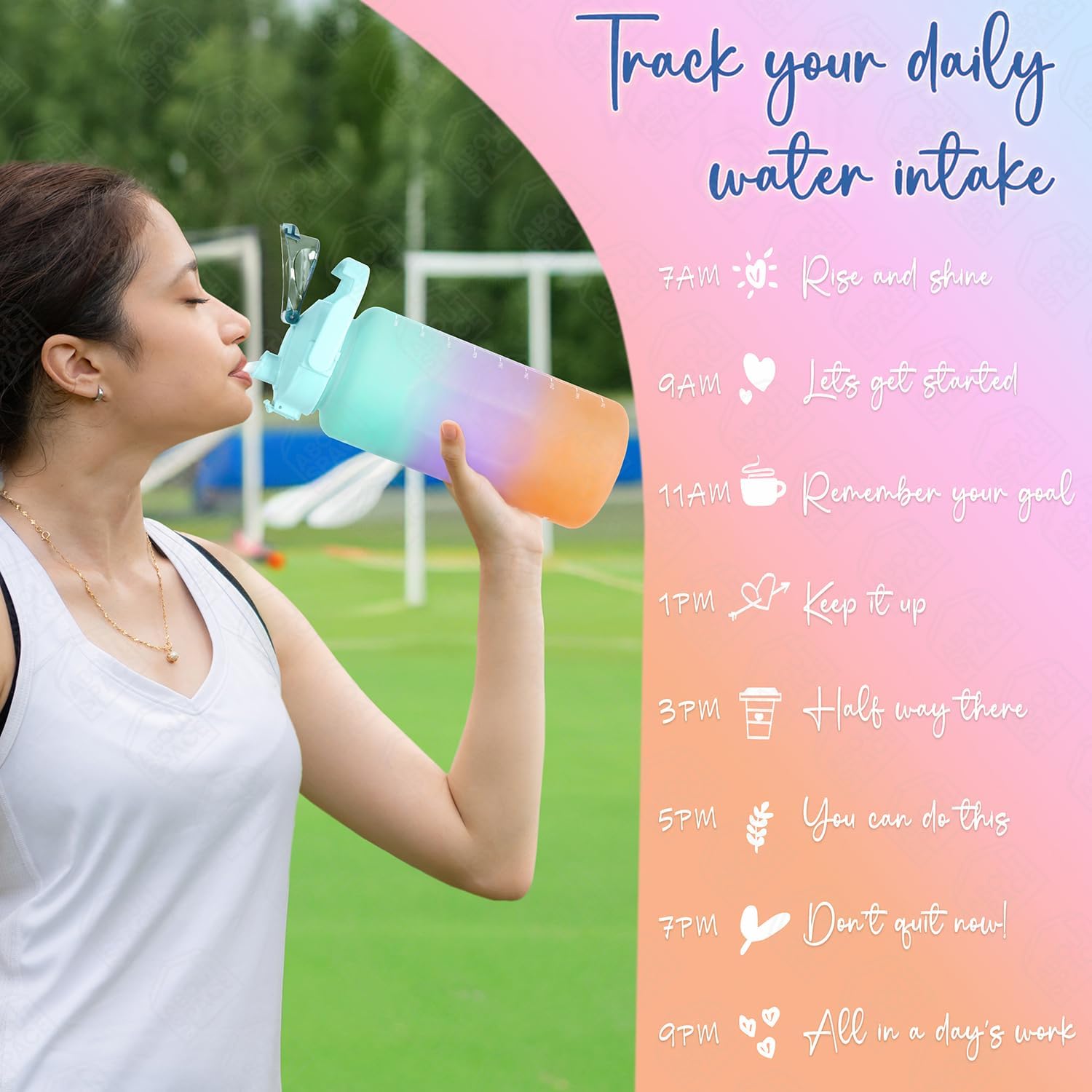Water Bottle - 3Pcs