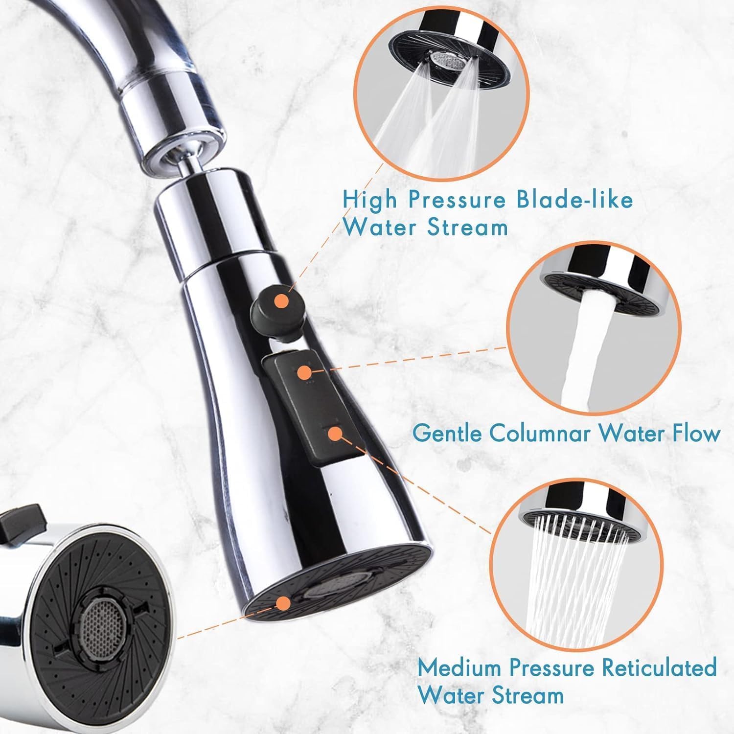 Tap Extender for Kitchen Sink (Sink Faucet)