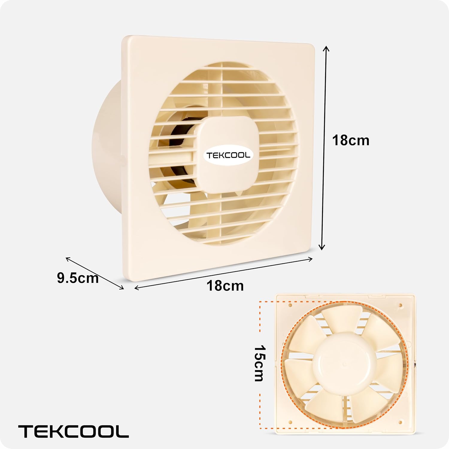 Ventilation Axial Fan (6 inch)