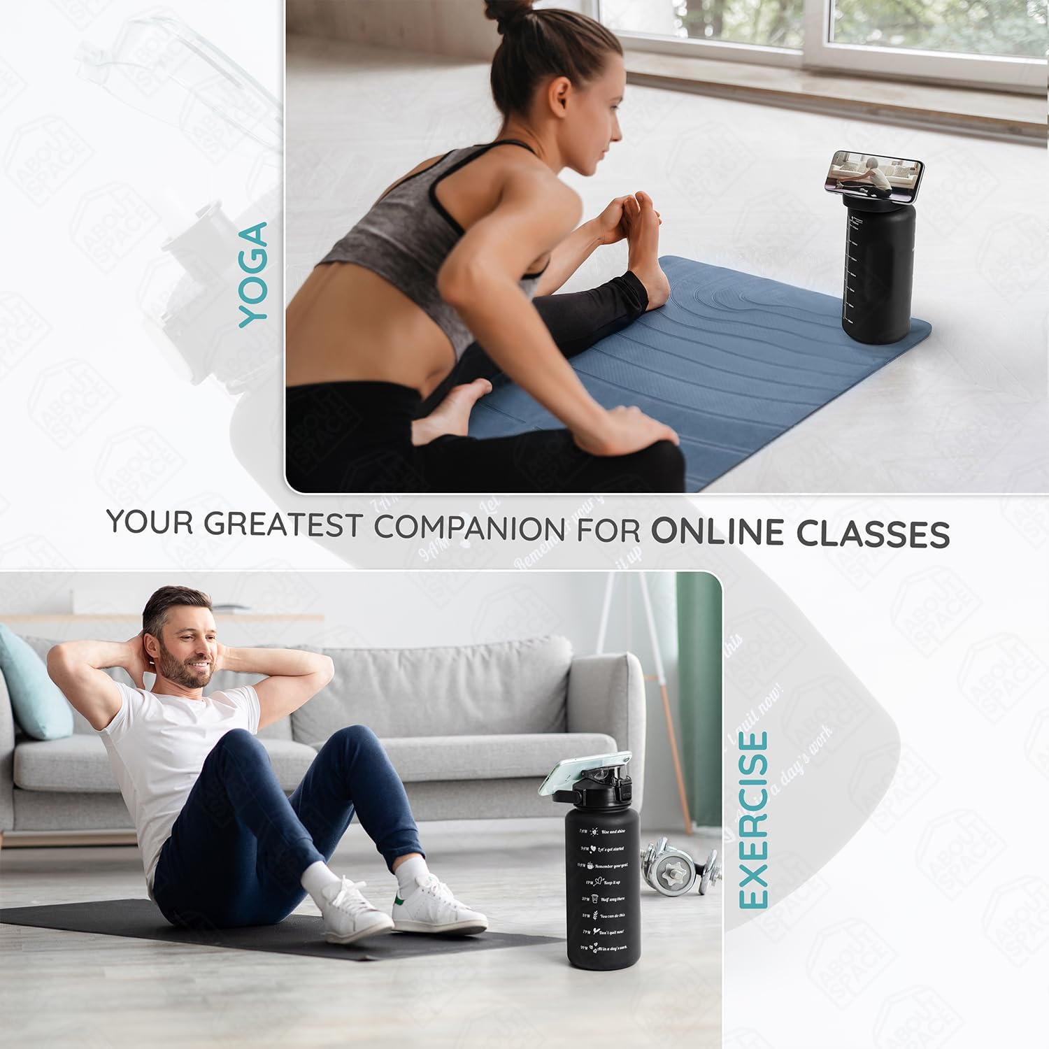 Water Bottle - 3Pcs