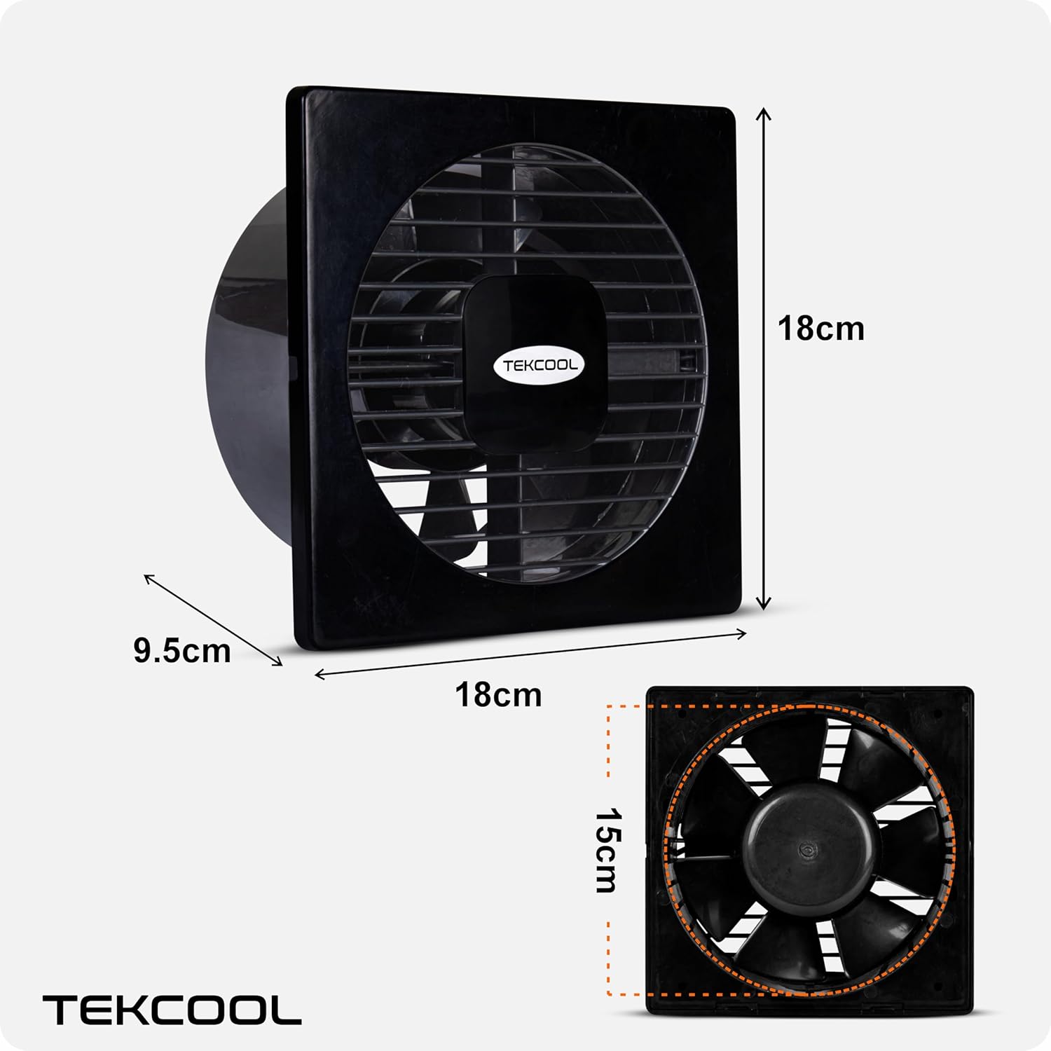 Ventilation Axial Fan (6 inch)