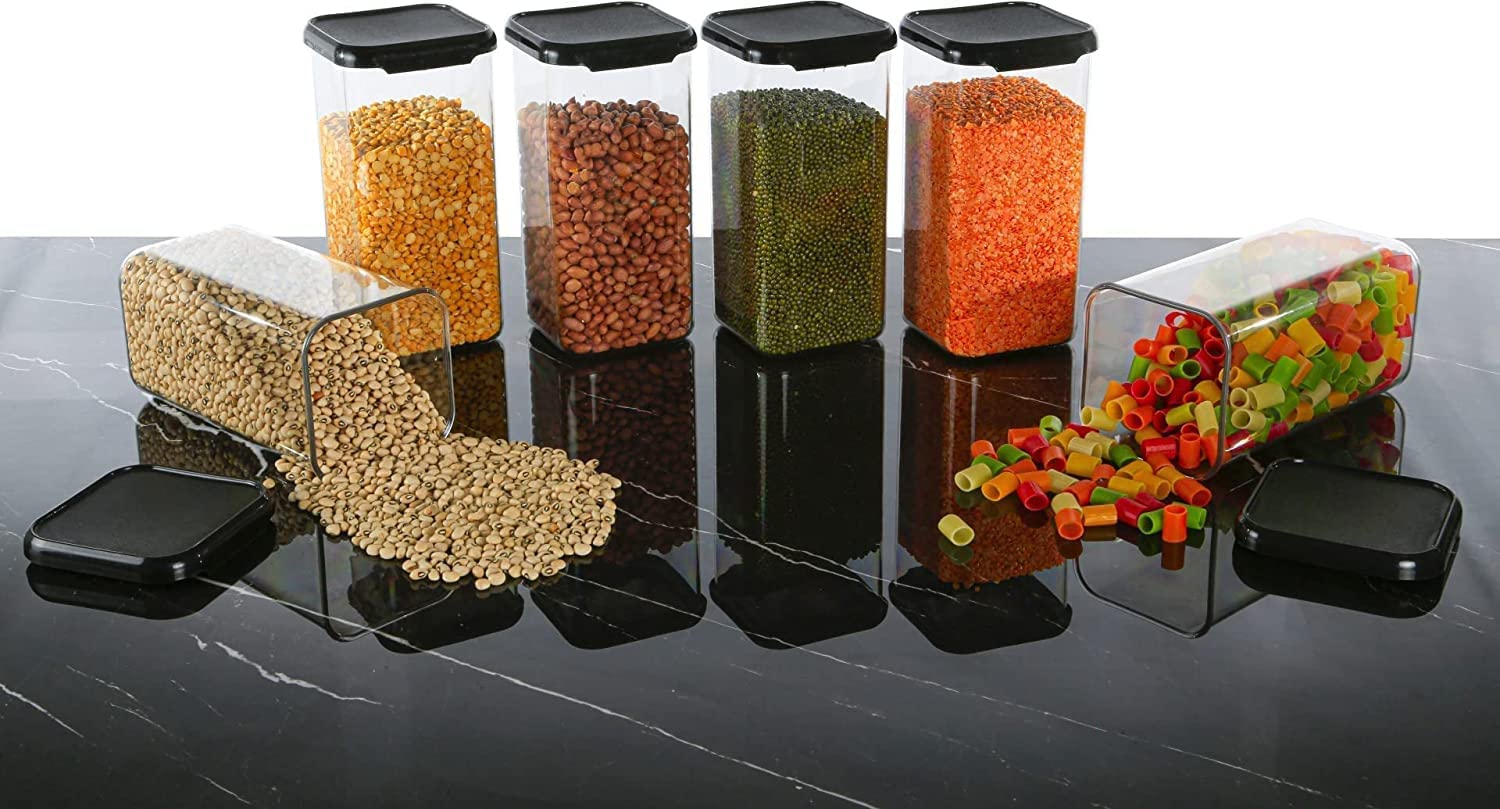 Air Tight Kitchen Containers Set (1500ml)