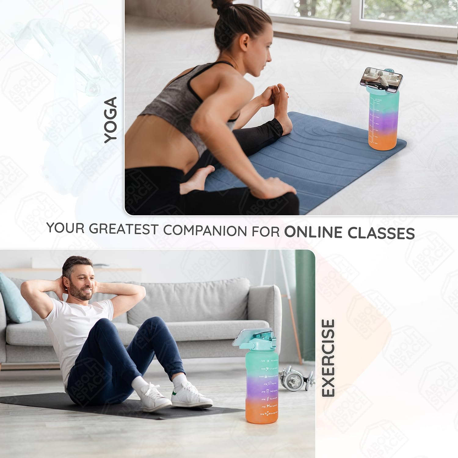 Water Bottle - 3Pcs