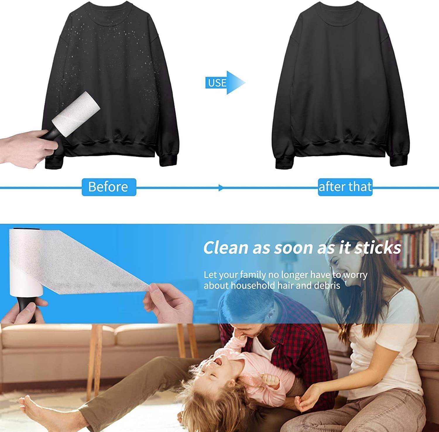 Lint Roller for Clothes