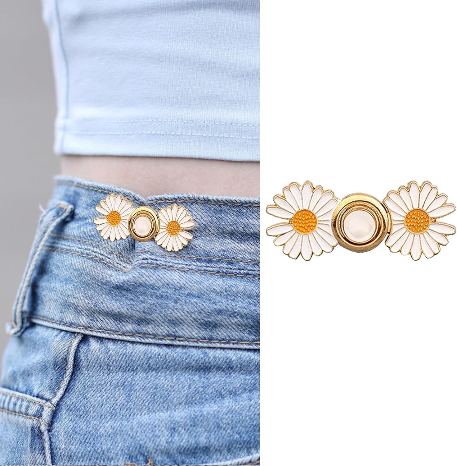 Jeans Tightener Button