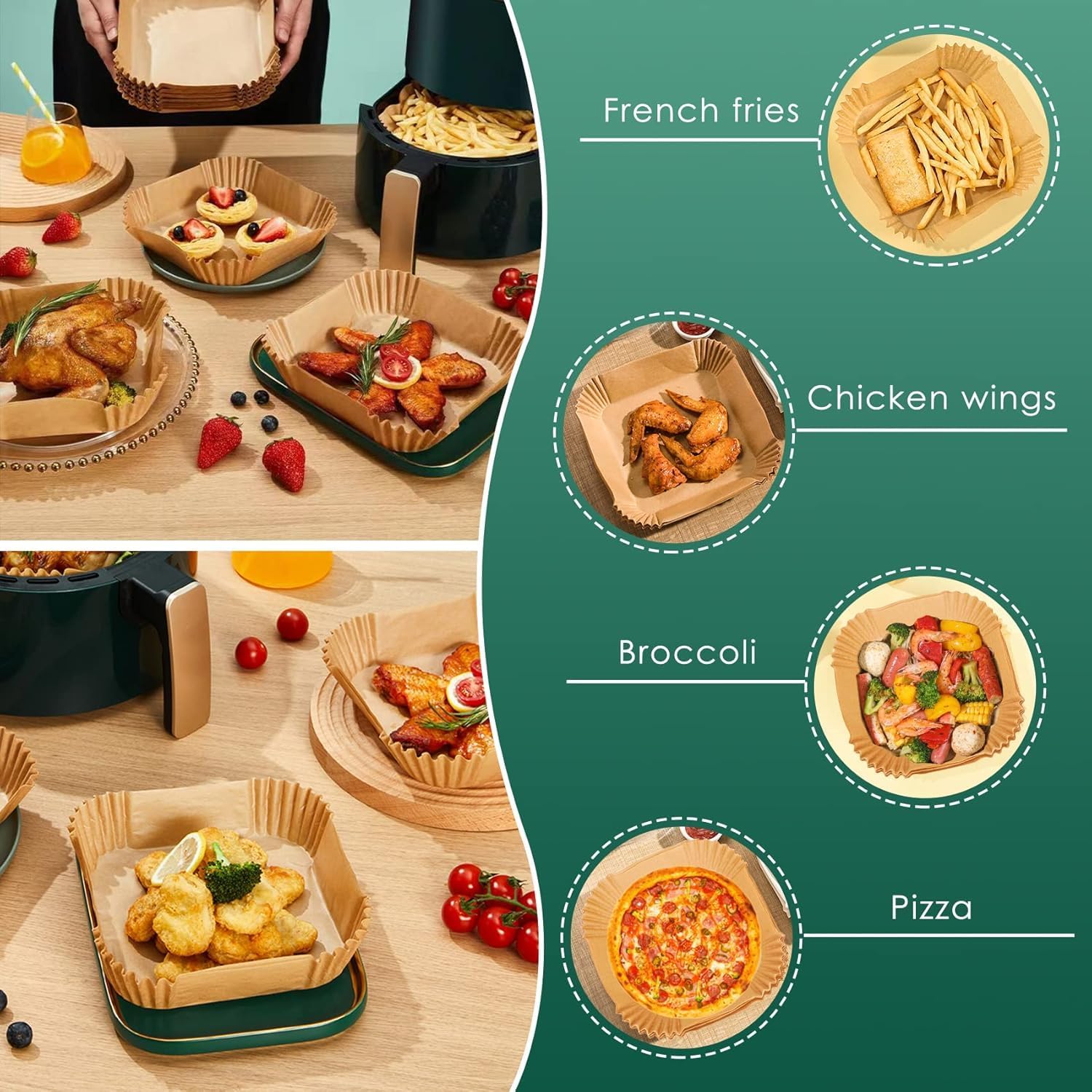 Air Fryer Disposable Paper Liner