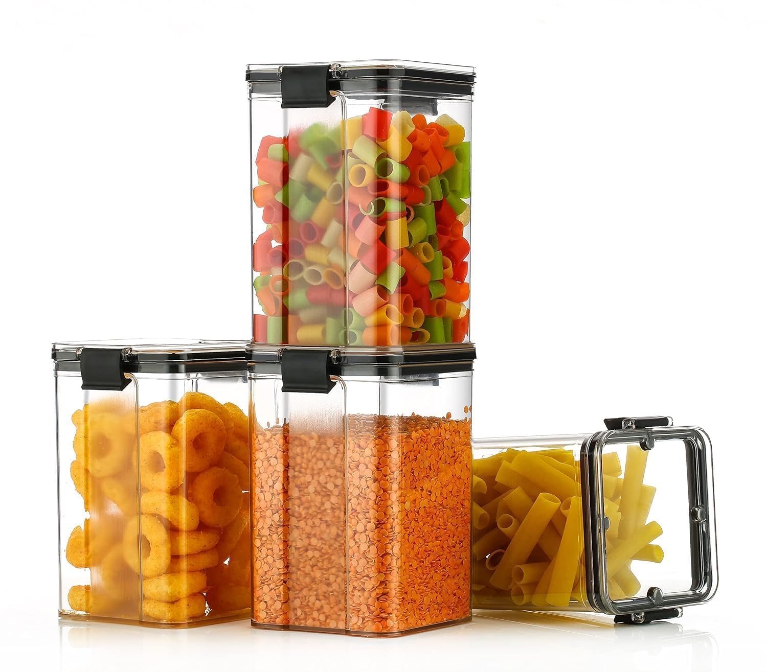 Air Tight Kitchen Containers Set (1100ml)