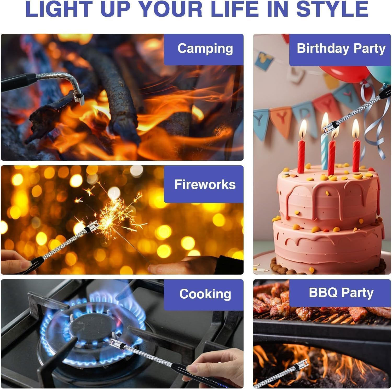 C-Type Rechargeable Electric Lighter