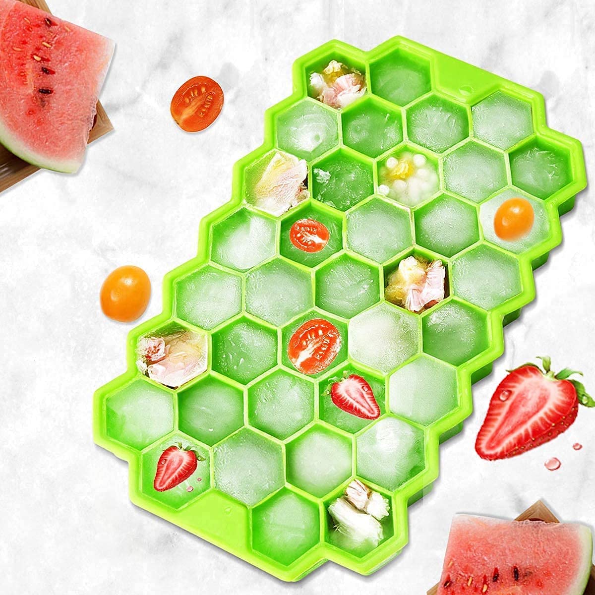 2 Pcs HoneyComb Ice Cube Trays