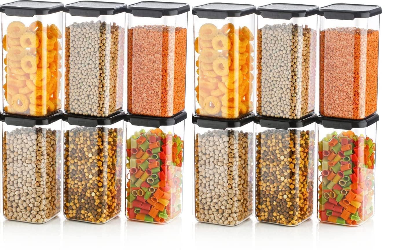Air Tight Kitchen Containers Set (1500ml)
