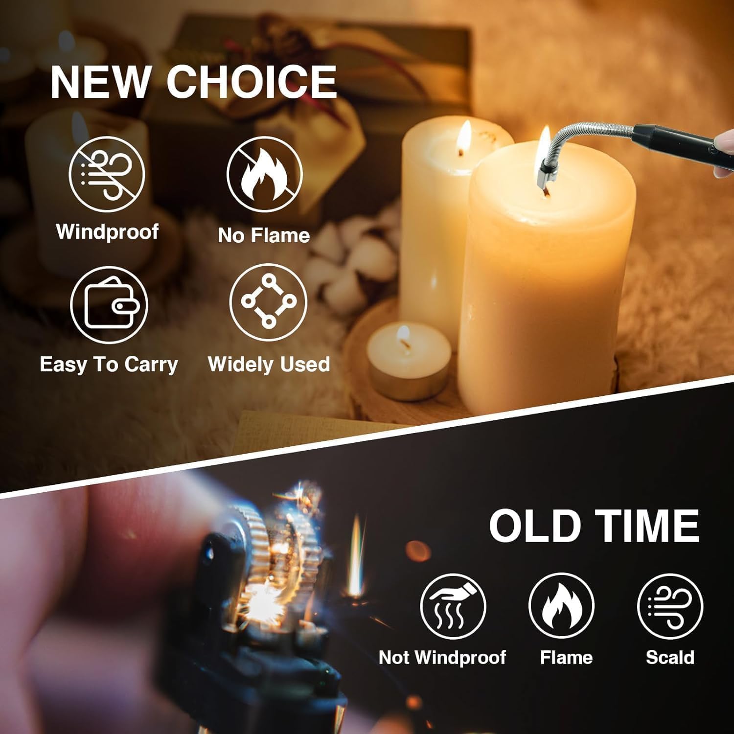 C-Type Rechargeable Electric Lighter