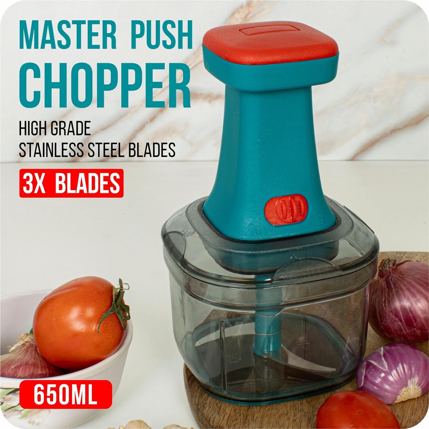 Manual Hand Press Push Chopper