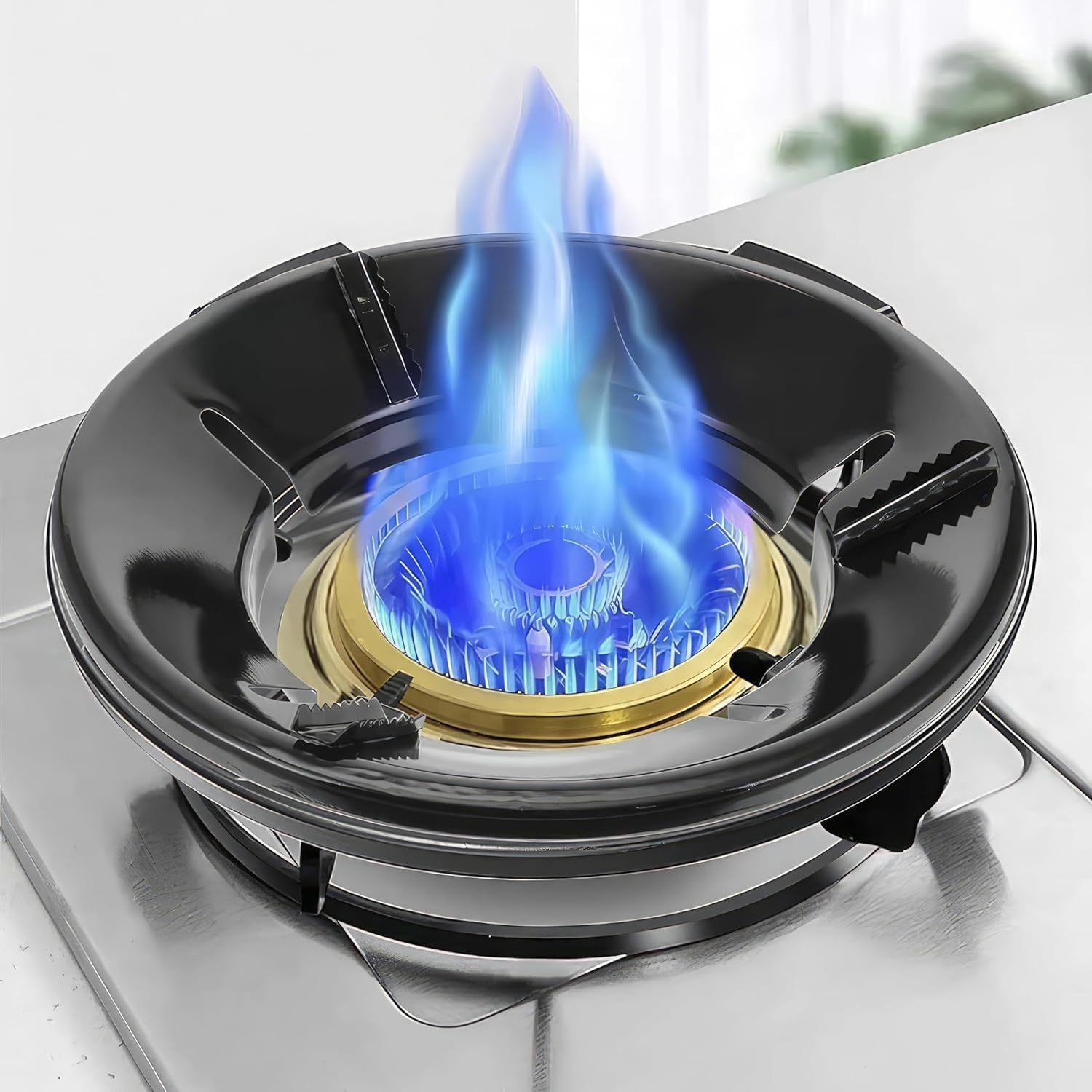 Gas Saver Burner Stand (Black)