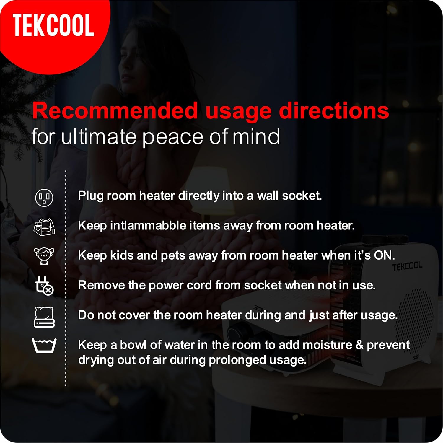 Dual Mode Room Heater
