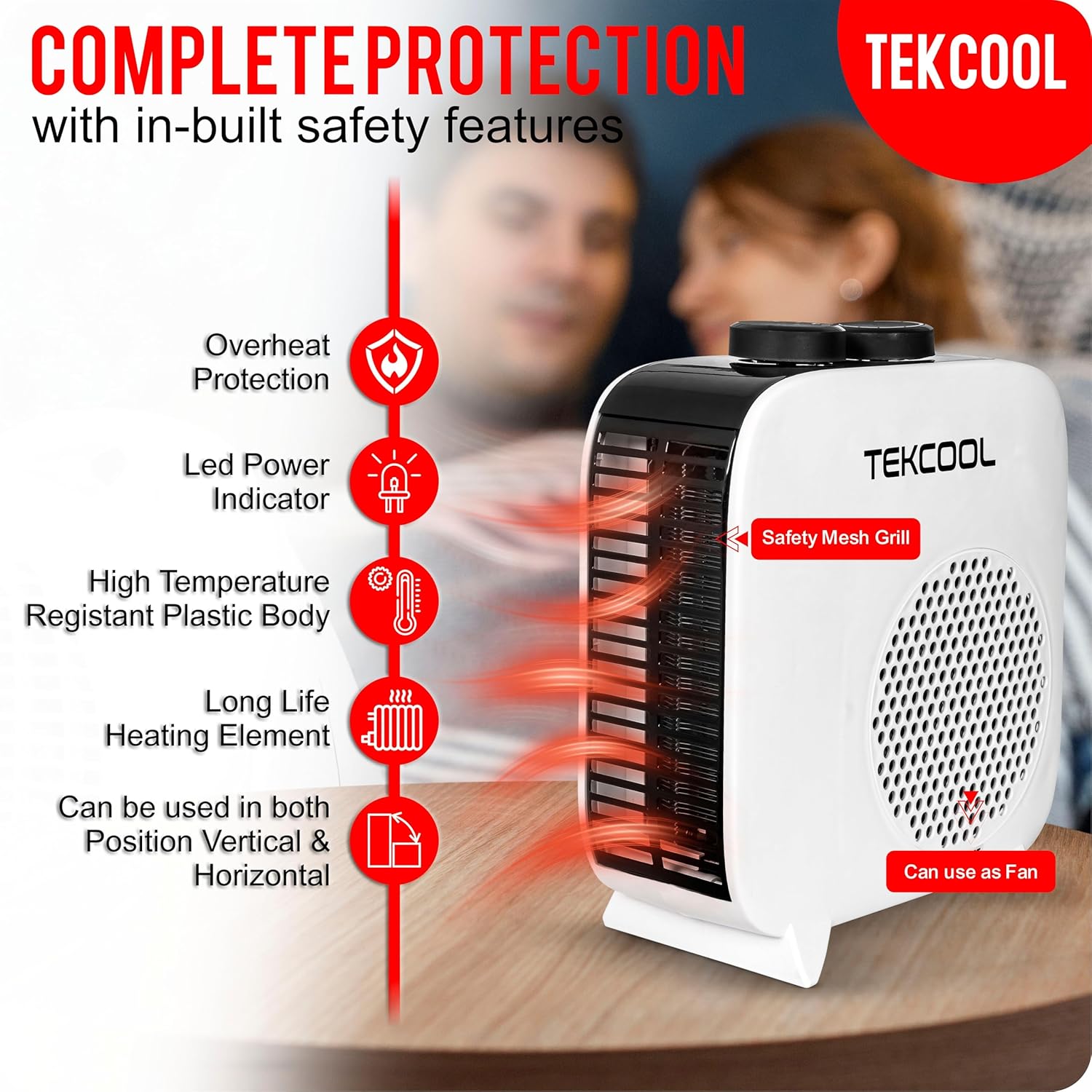 Dual Mode Room Heater
