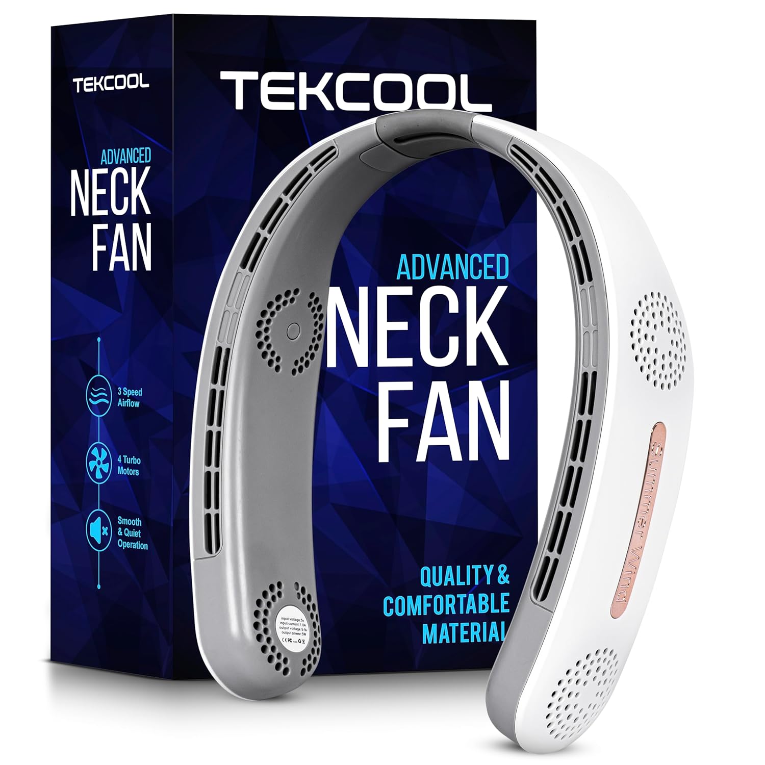 Portable Neck Fan Rechargeable