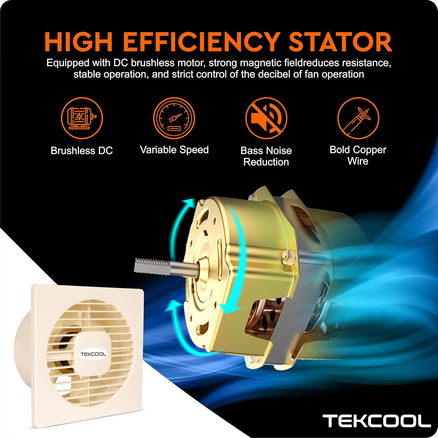 Ventilation Axial Fan (6 inch)