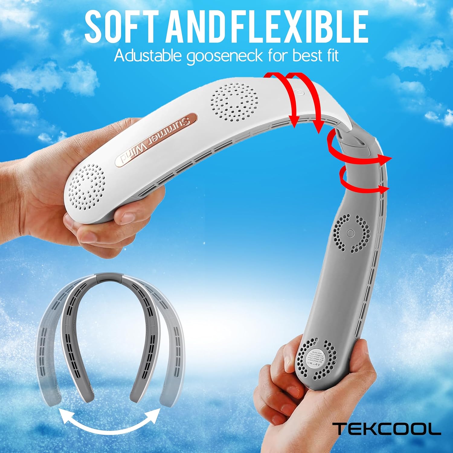Portable Neck Fan Rechargeable