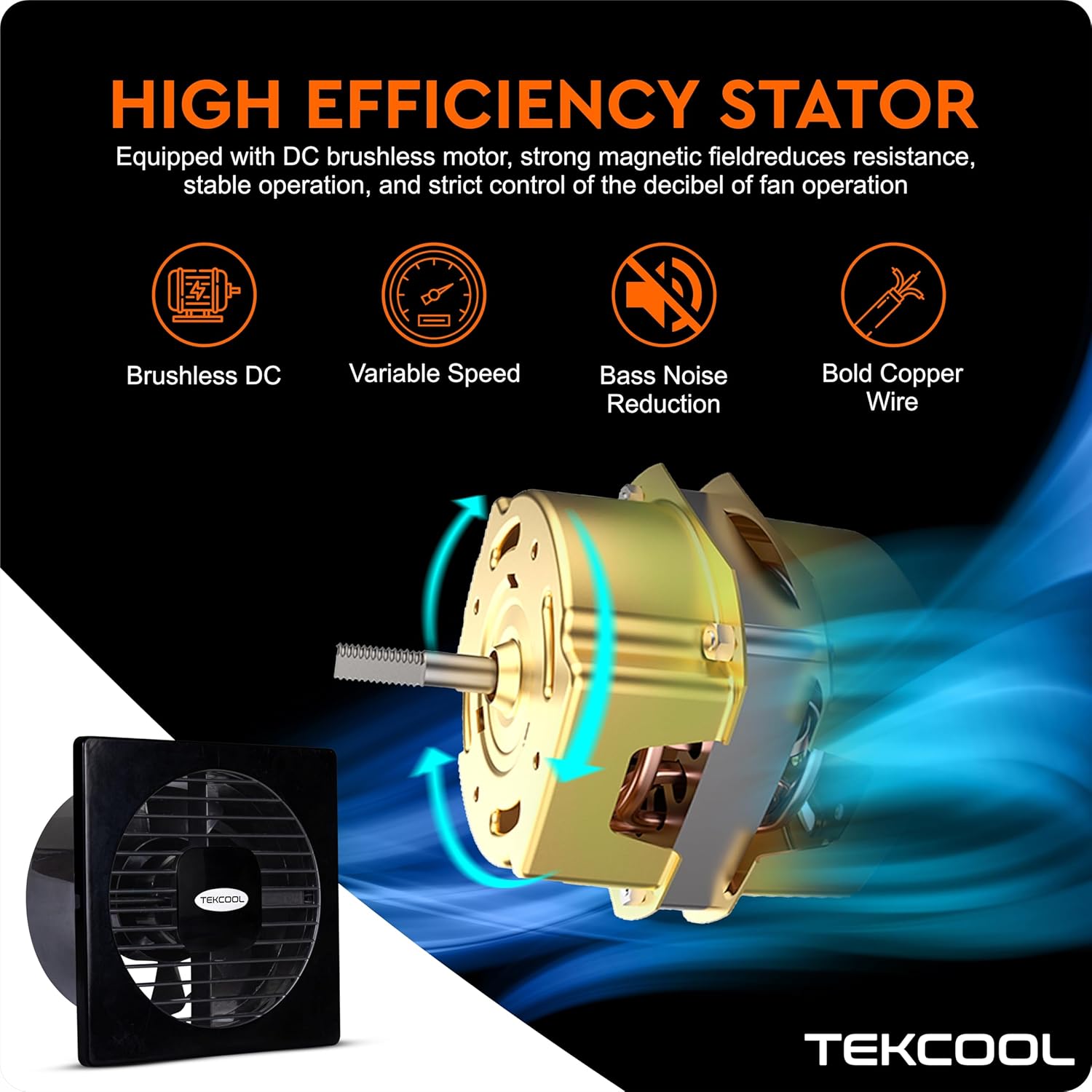 Ventilation Axial Fan (6 inch)