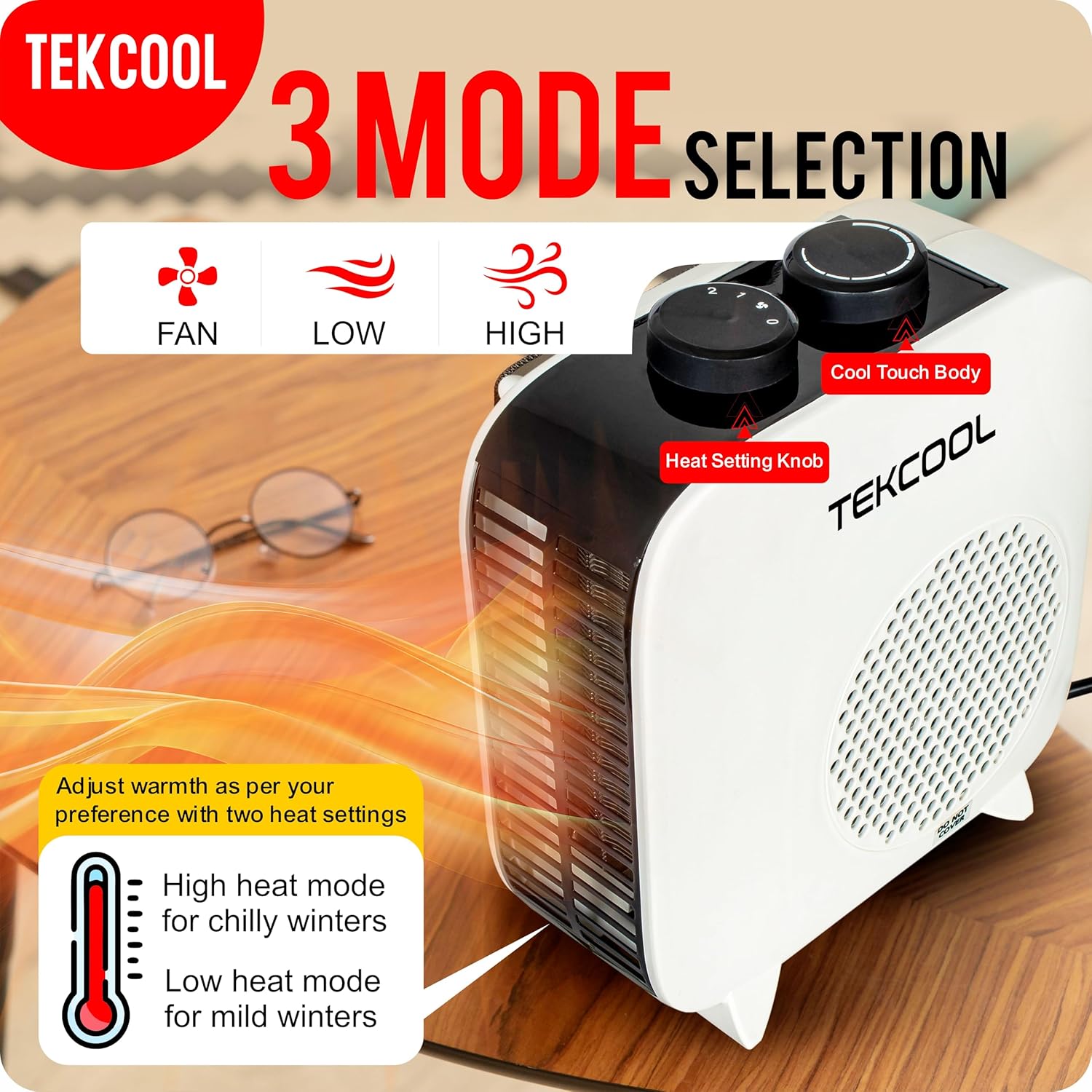 Dual Mode Room Heater