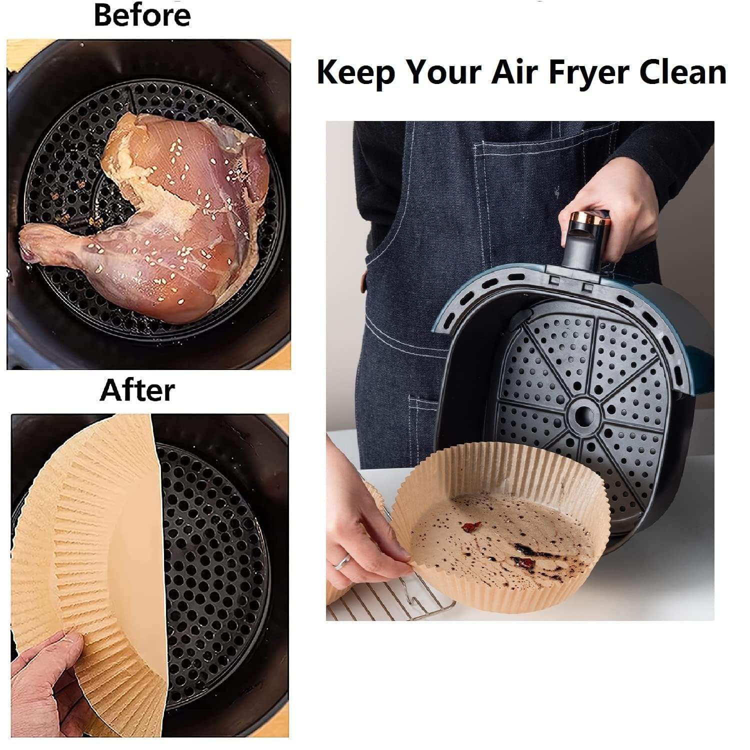Air Fryer Disposable Paper Liner