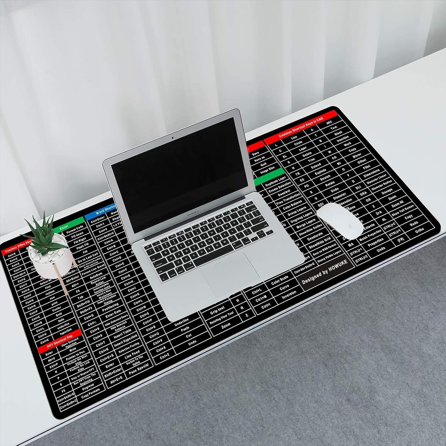 Anti-Slip Keyboard & Mouse Pad